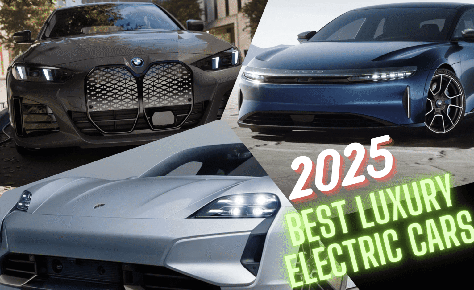 Top 3 Best Luxury Electric Cars of 2025 - About EVs
