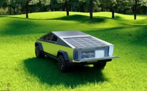 cybertruck solar panels