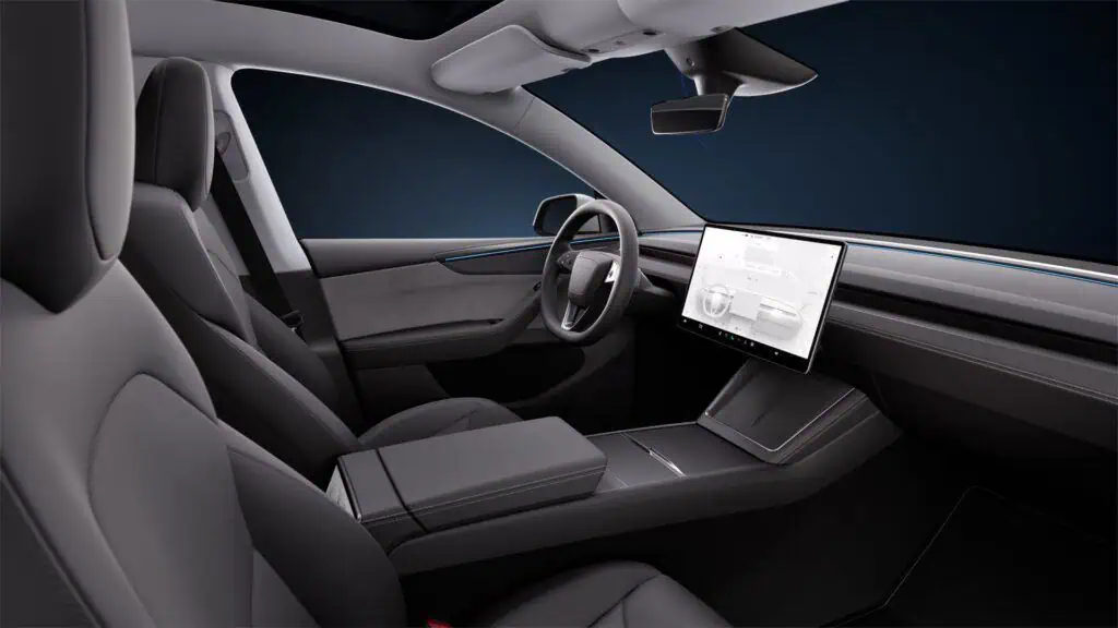 New Model Y Interior