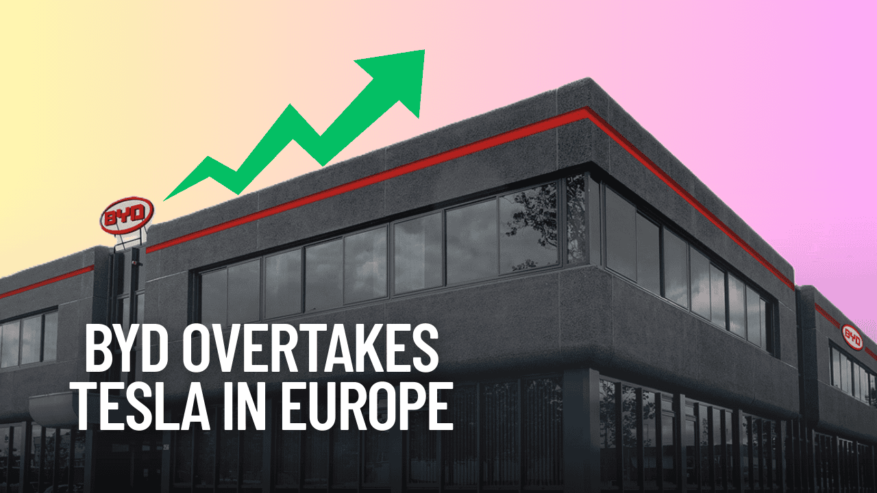 BYD Overtakes Tesla in Europe