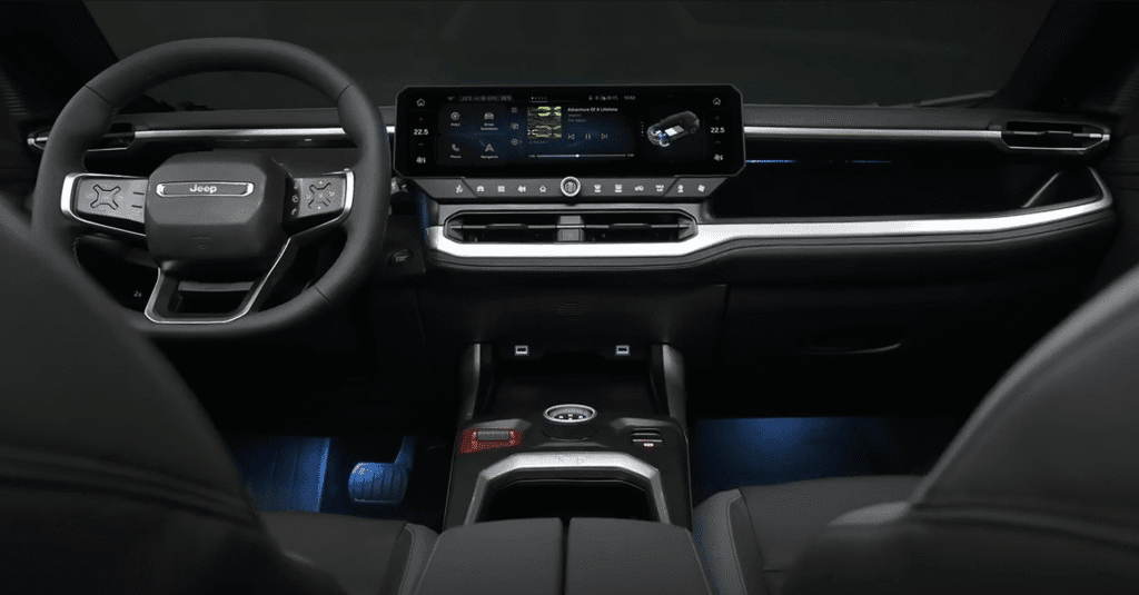 Jeep Compass EV Dash