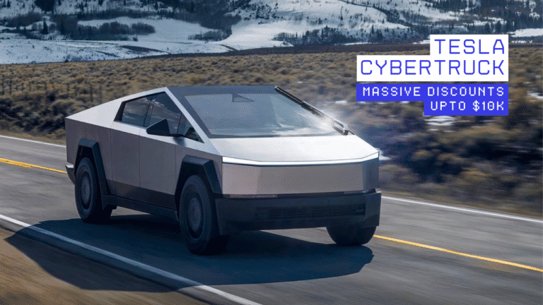 Tesla cybertruck Massive Discounts