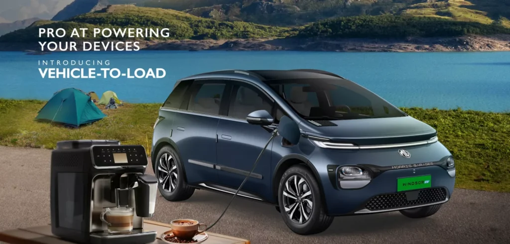 mg windsor ev pro charging