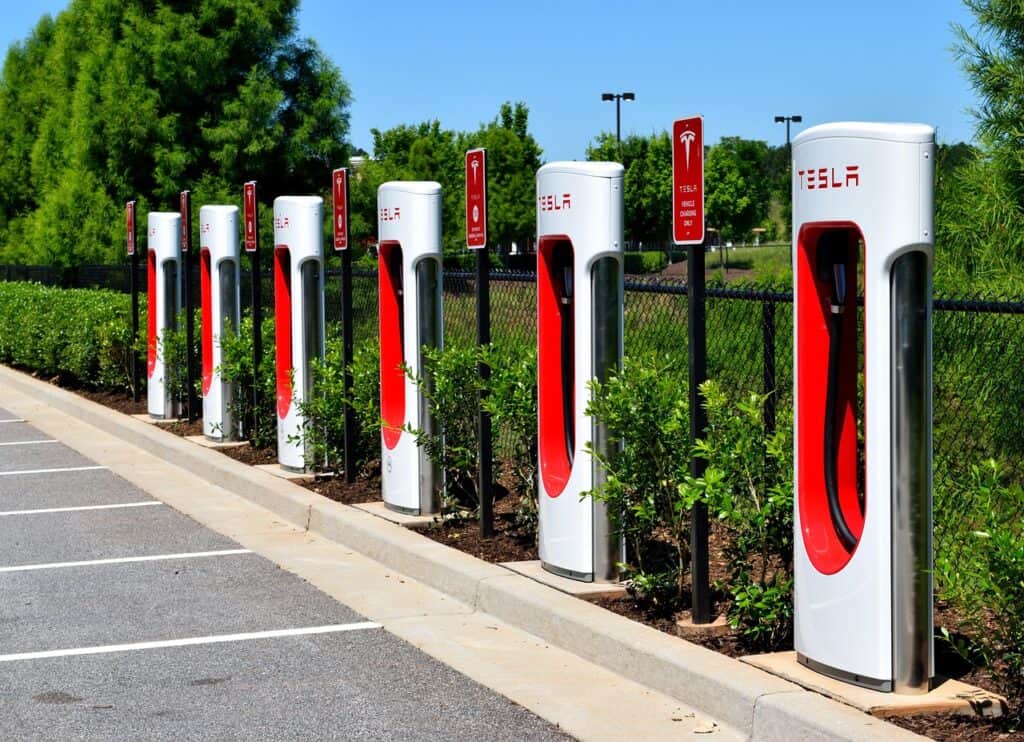 tesla chargers