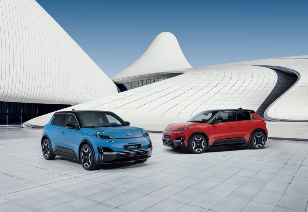 two iconic Micra evs