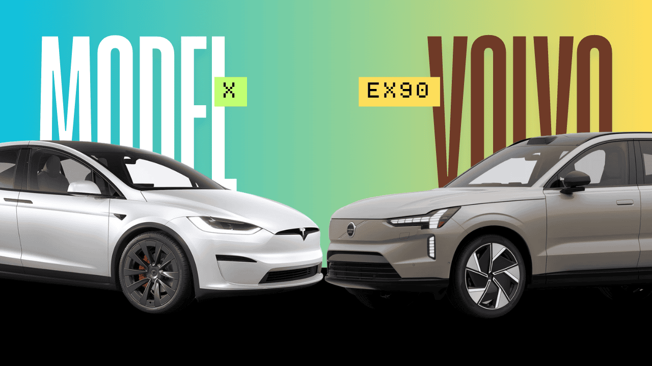 2025 Volvo EX90 vs Tesla Model X