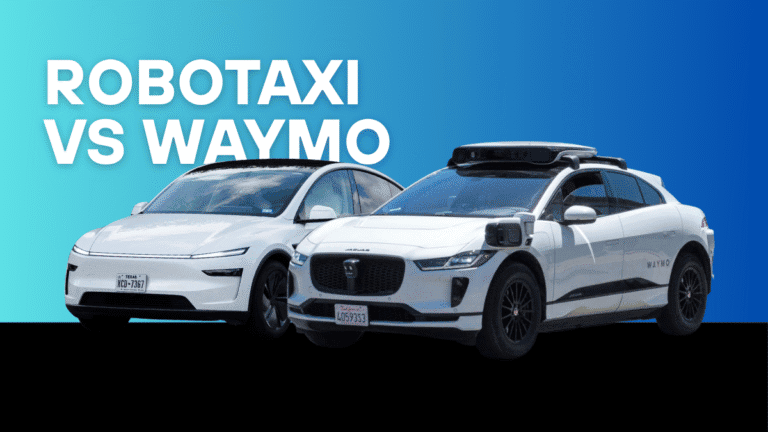 Robotaxi vs Waymo