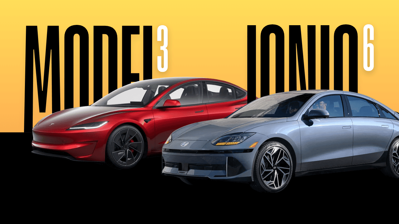Tesla Model 3 vs Hyundai Ioniq 6 Comparison