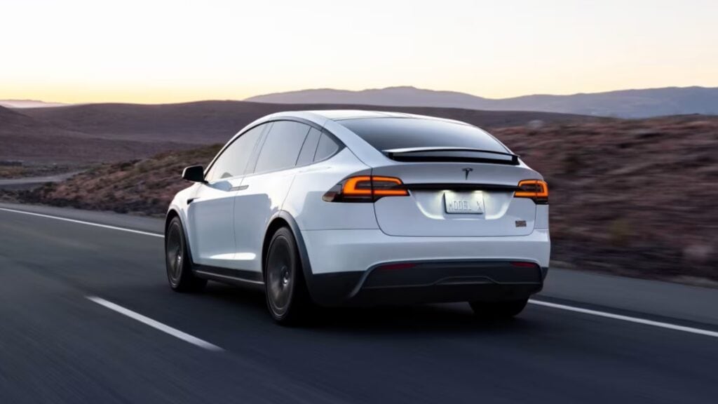 Tesla model X rear