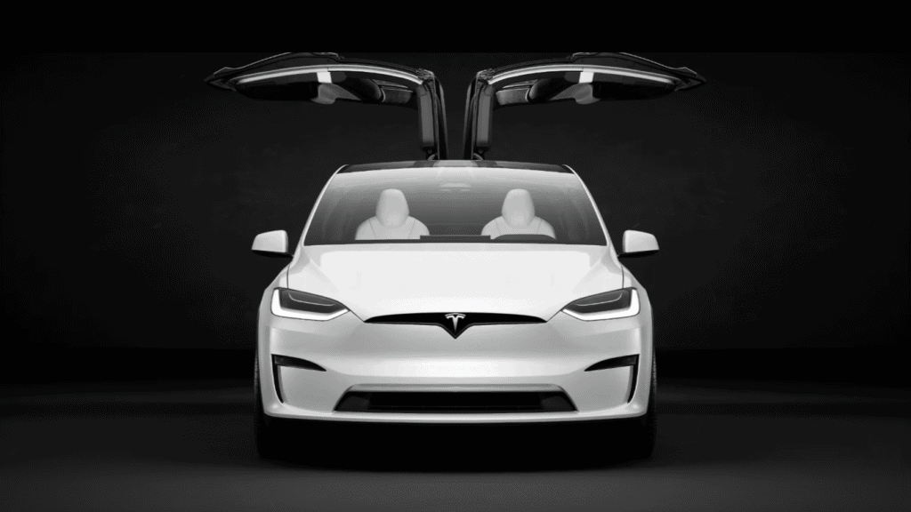 Tesla model x front