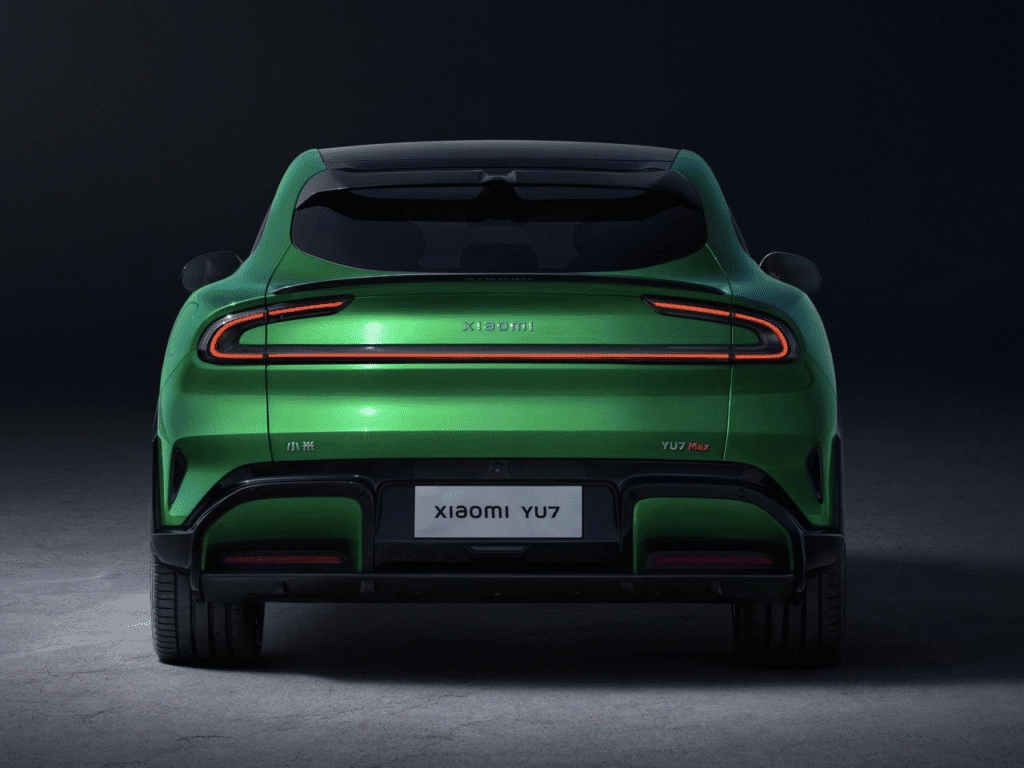 xiaomi yu7 rear