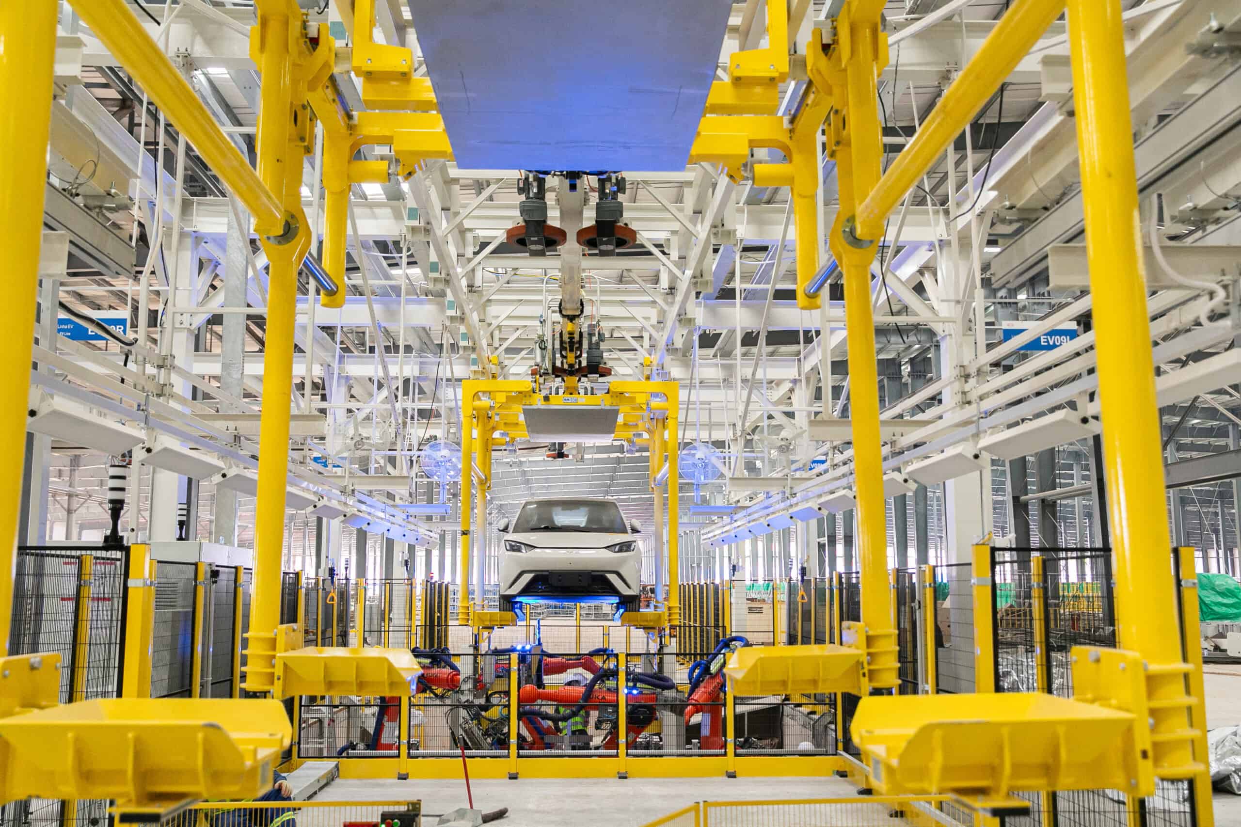 BYD Chinese Factory
