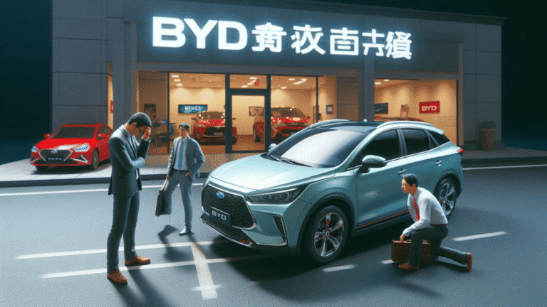 BYD used car scam in china
