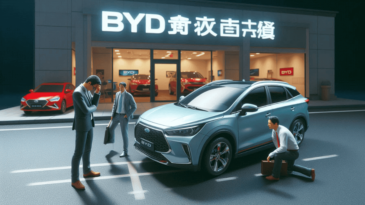 BYD used car scam in china