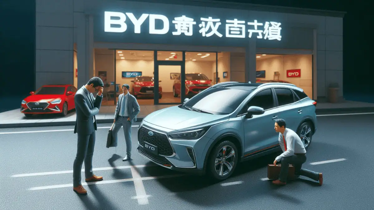 BYD used car scam in china