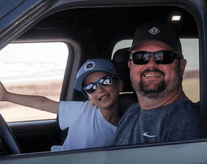 Sean and Cooper