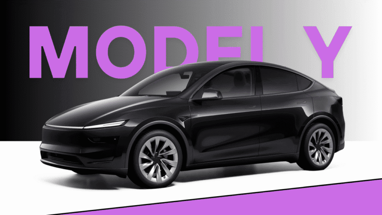 Tesla Model Y With Diamond Black Color Canada