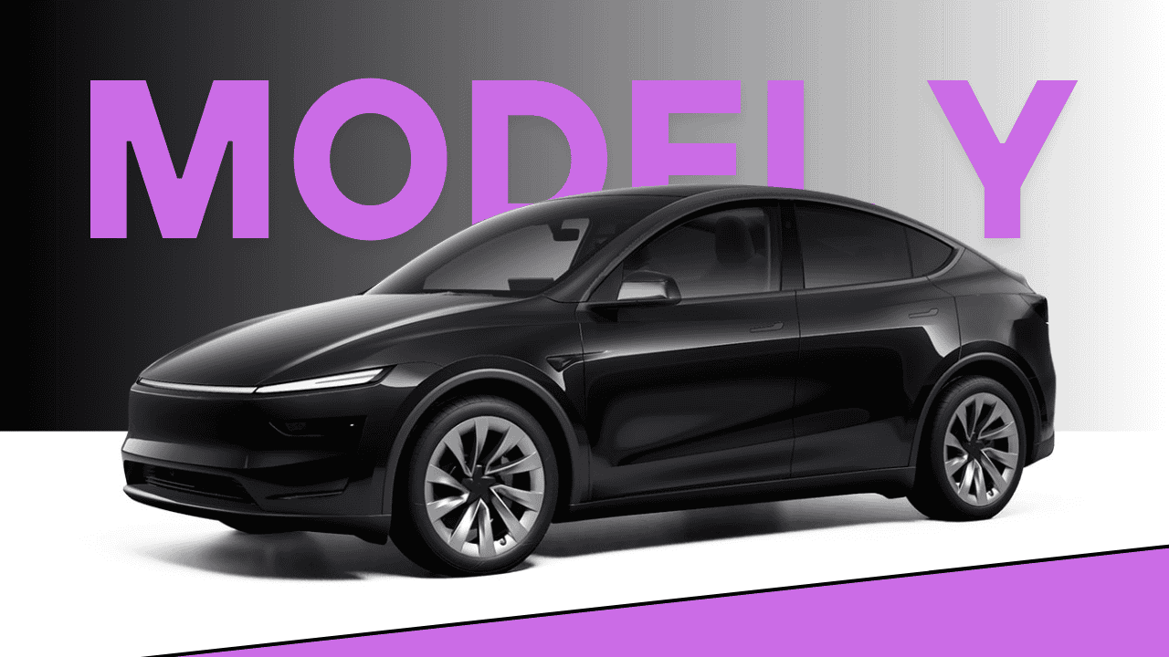 Tesla Model Y With Diamond Black Color Canada