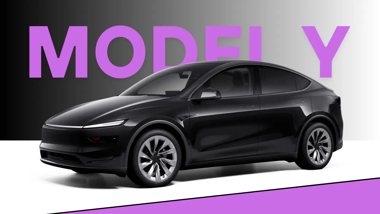 Tesla Model Y With Diamond Black Color Canada