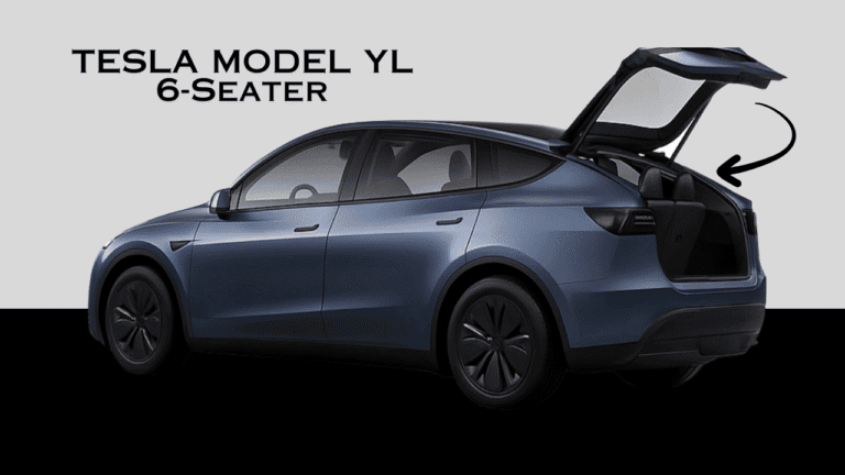 Tesla Model YL 6 seater