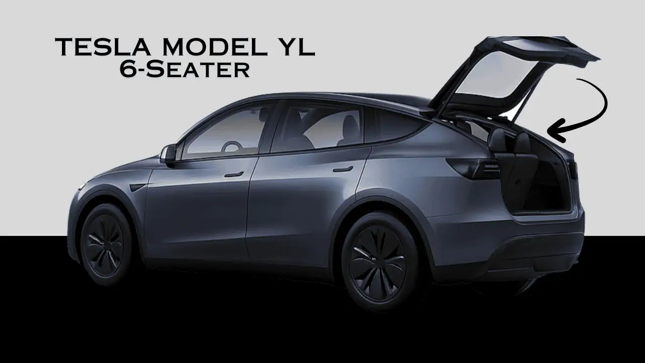 Tesla Model YL 6 seater