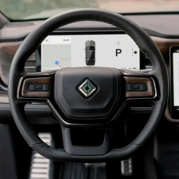 rivian quad steering wheel