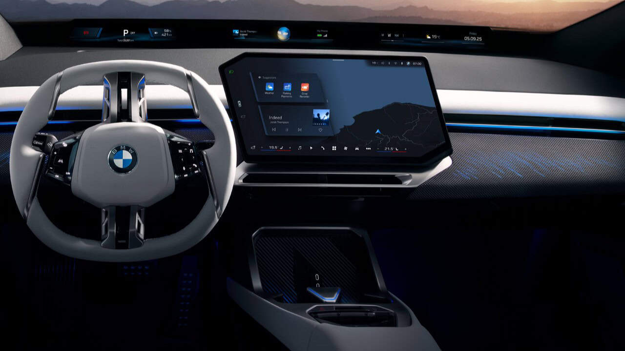 bmw ix3 interior