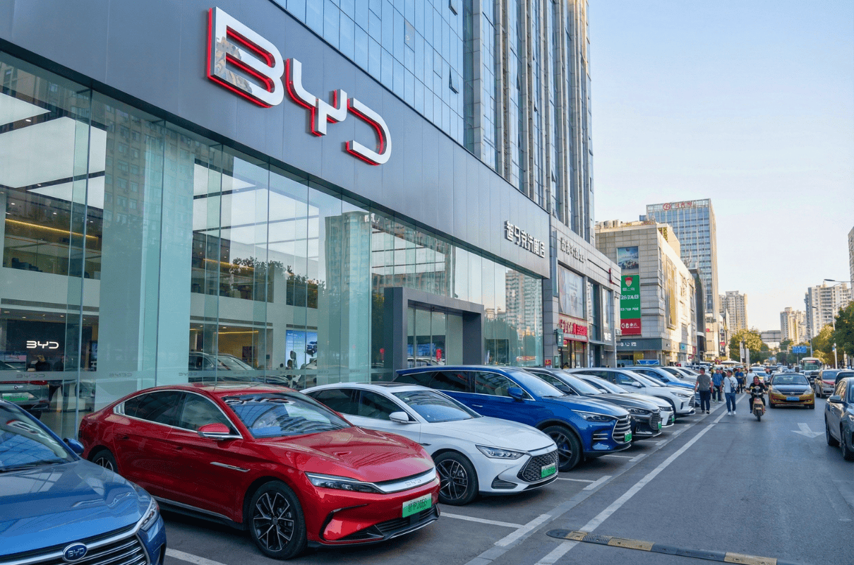 BYD Nears Tesla to Lead Global EV Sales in 2025 - AboutEVs