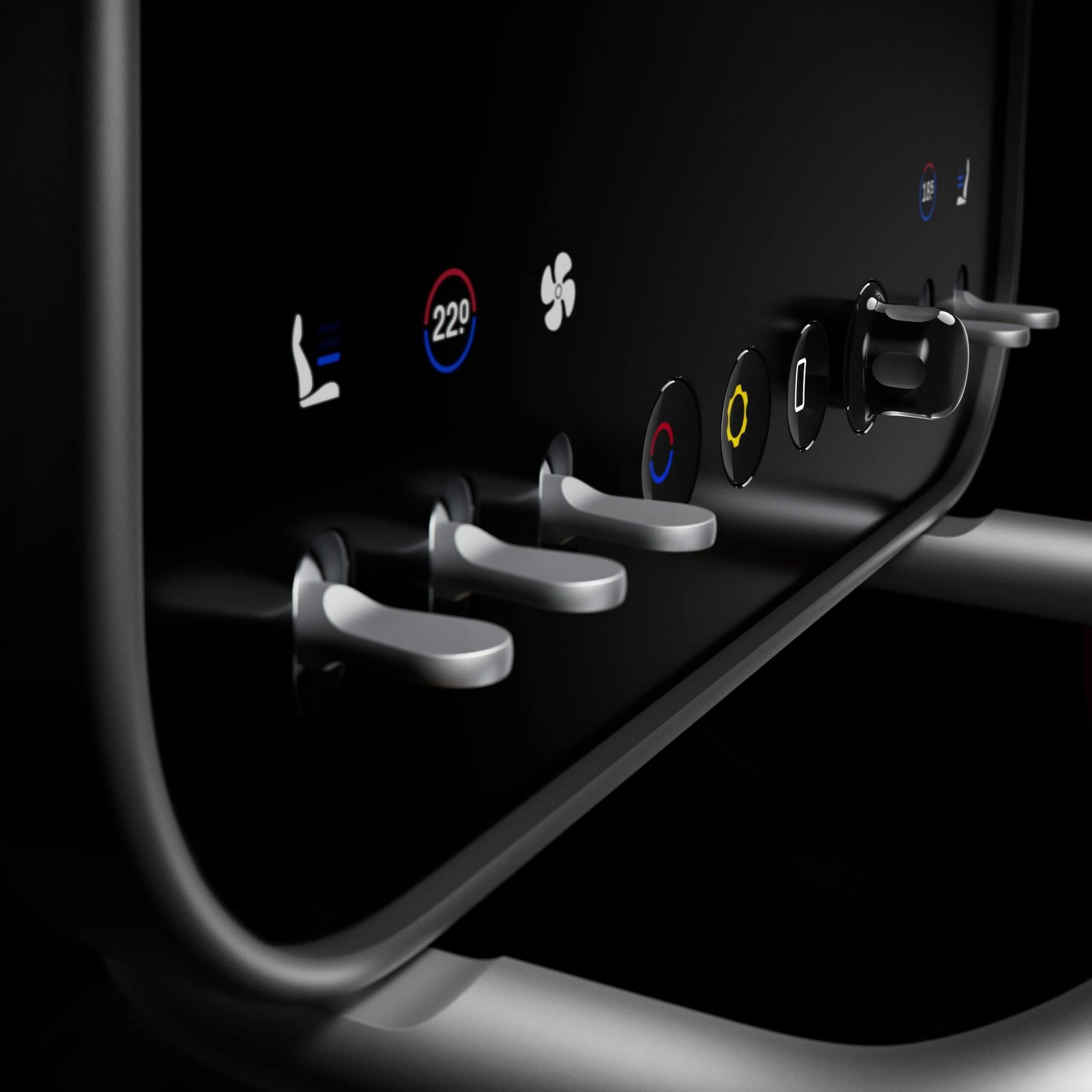 ferrari luce buttons